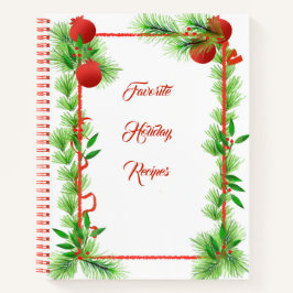 Libro de recetas para navidades