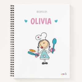 Libro de recetas para niños personalizado
