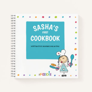 Libro de recetas para niños personalizado