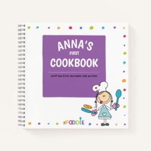 Libro de recetas para niños personalizado