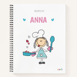 Libro de recetas para niños personalizado