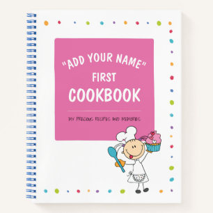 Libro de recetas para niños personalizado