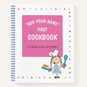 Libro de recetas para niños personalizado