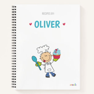 Libro de recetas para niños personalizado