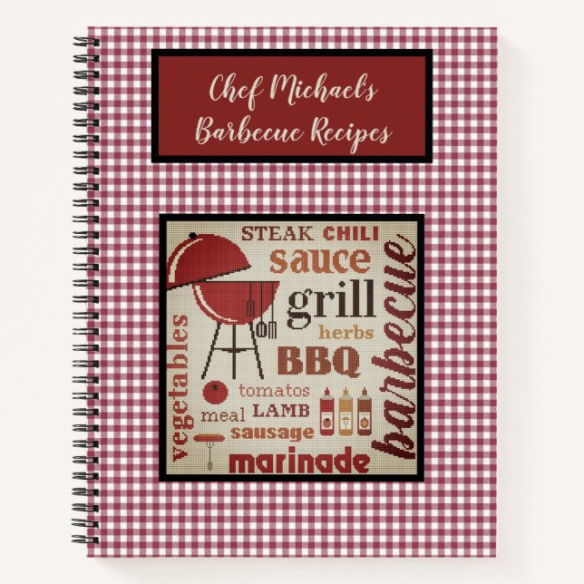 Libro de Recetas Personalizadas del Chef de Barbac (Anverso)