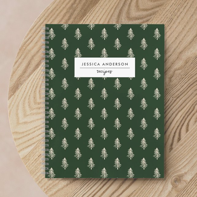 Libro de recetas personalizado de árbol de Navidad (Subido por el creador)