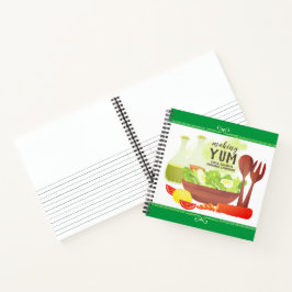 Libro de recetas personalizado de ensalada de vina