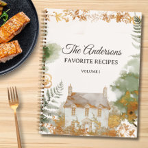 Libro de Recetas Personalizado de Familia con Esti