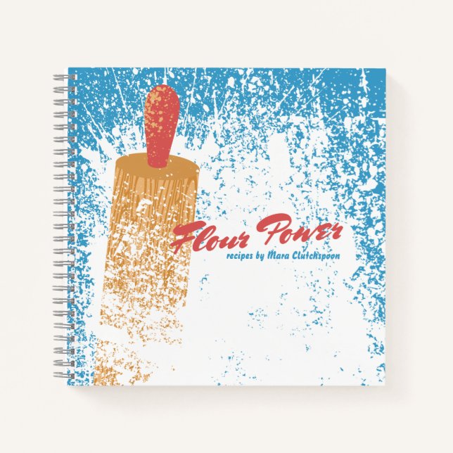 Libro de recetas personalizado del alfiler de hari (Anverso)