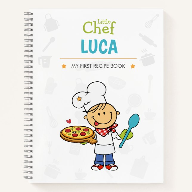 Libro de Recetas Personalizado para Niños (Anverso)