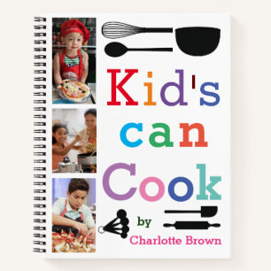 Libro de Recetas Personalizado para Niños - Agrega