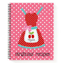 Libro de recetas personalizado retro