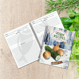 Libro de recetas personalizados, recetas veganas