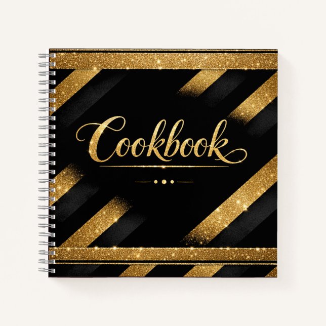 Libro de recetas - Recetario de escritura Black Go (Anverso)