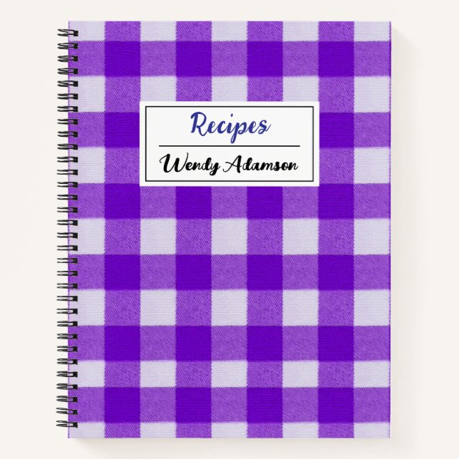 Libro de Recetas Retro Antiguas. | Cuadros de Ging (Anverso)