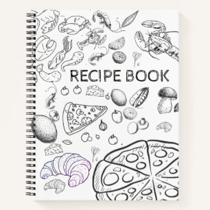 Libro de Recetas: Un libro en blanco crea tu propi