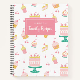 Libro de refrigerios de pasteles de pastel de past