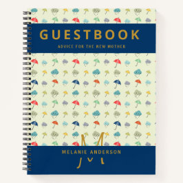 Libro de regalos para invitados de fiesta de bebé 