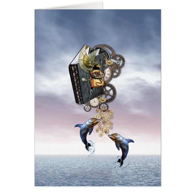 Libro de relatos sobre el dragón de vapor (Frente)