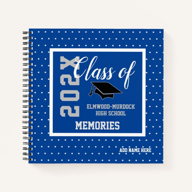 Libro de secundaria de clase superior personalizad (Anverso)