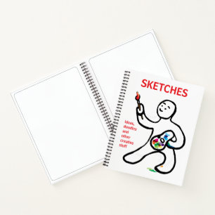 Libro de sketch artístico