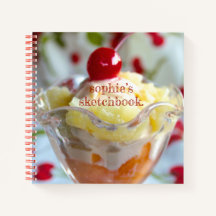 Libro de sketchbook de la espiral del personalizab