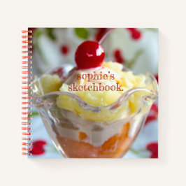 Libro de sketchbook de la espiral del personalizab