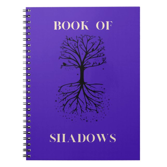 Libro de sombras Diario de cuaderno Árbol de vida (Frente)