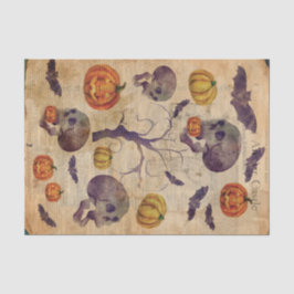 Libro de texto Halloween Papel Skulls Bats