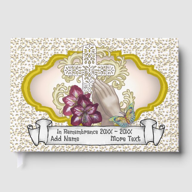 Libro de visita de Amaryllis Cross (Anverso)