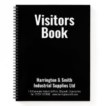 Libro de visitantes para empresas