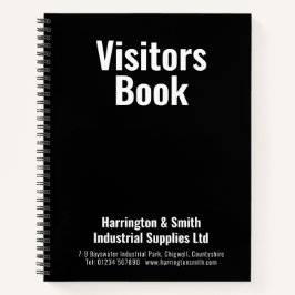 Libro de visitantes para empresas