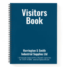 Libro de visitantes para empresas