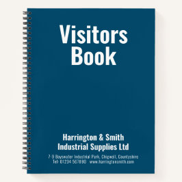 Libro de visitantes para empresas
