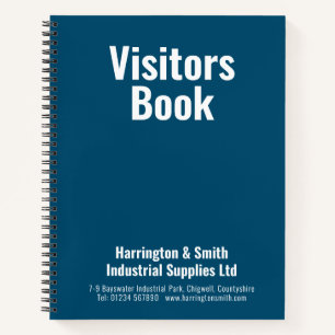 Libro de visitantes para empresas