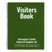 Libro de visitantes para empresas