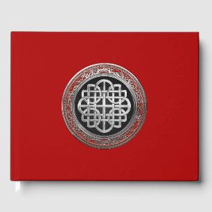 Libro De Visitas [100] Cruz de nudo sagrado de plata celta