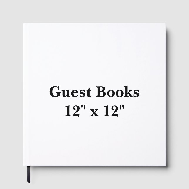 Libro De Visitas 12" x 12" Negro 60# Eclipse (Anverso)