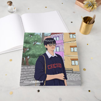 Libro De Visitas 2025 Sketchbook for Artists - Personalizable