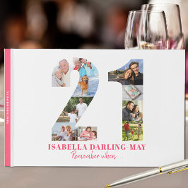 Libro De Visitas 21 Aniversario Recuerde Cuando ... Collage de foto