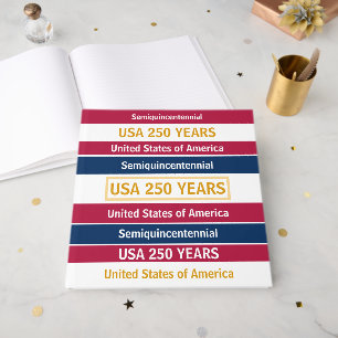 Libro De Visitas 4 de julio de 2026 EE. UU. 250 años Semicucentenar