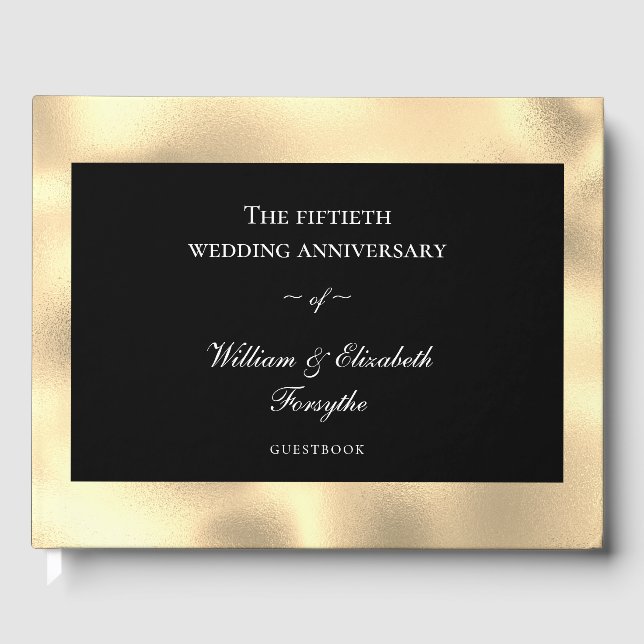 Libro De Visitas 50º Aniversario de Bodas de Oro (Anverso)