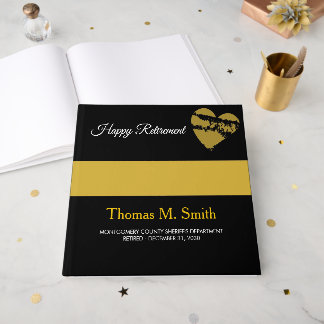 Libro De Visitas 911 Dispatcher Retirement Guest Book