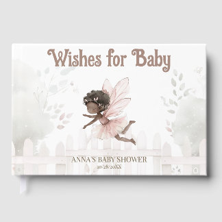 Libro De Visitas A Little Fairy está en camino a Baby Shower