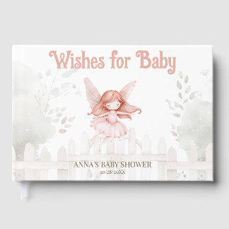 Libro De Visitas A Little Fairy está en camino a Baby Shower
