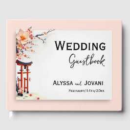 Libro De Visitas A Love Blossoming Under the Cherry Trees