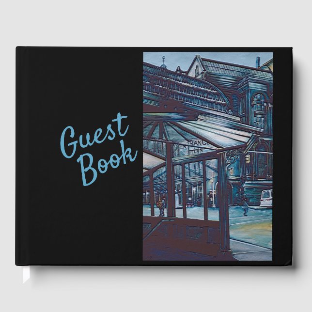 Libro De Visitas Aborígenes de Astor Place, NYC (Anverso)