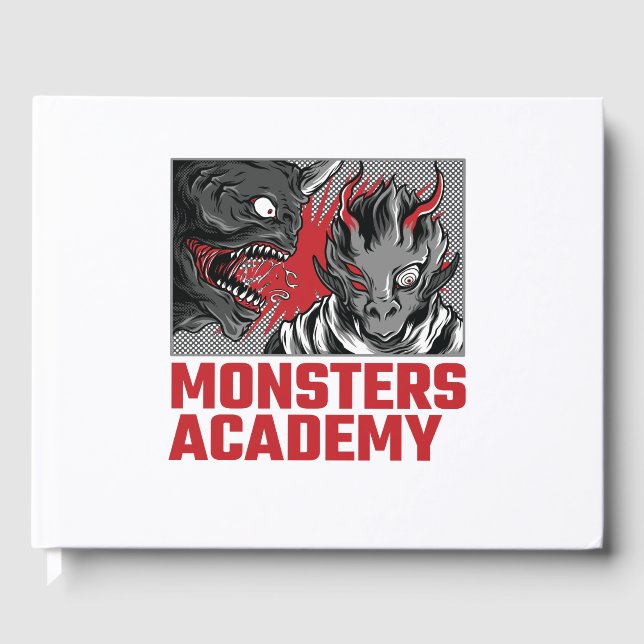 LIBRO DE VISITAS ACADEMIA DE MONSTERS (Anverso)