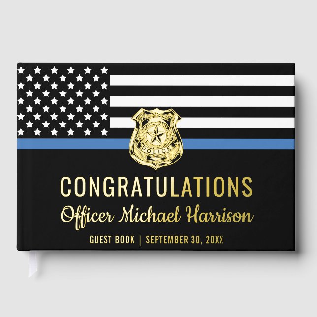 Libro De Visitas Academia de Policía de Graduación (Anverso)