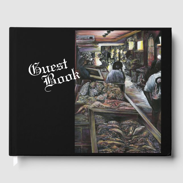 Libro De Visitas Acuático, pero besado con viento desierto, Jerusal (Anverso)